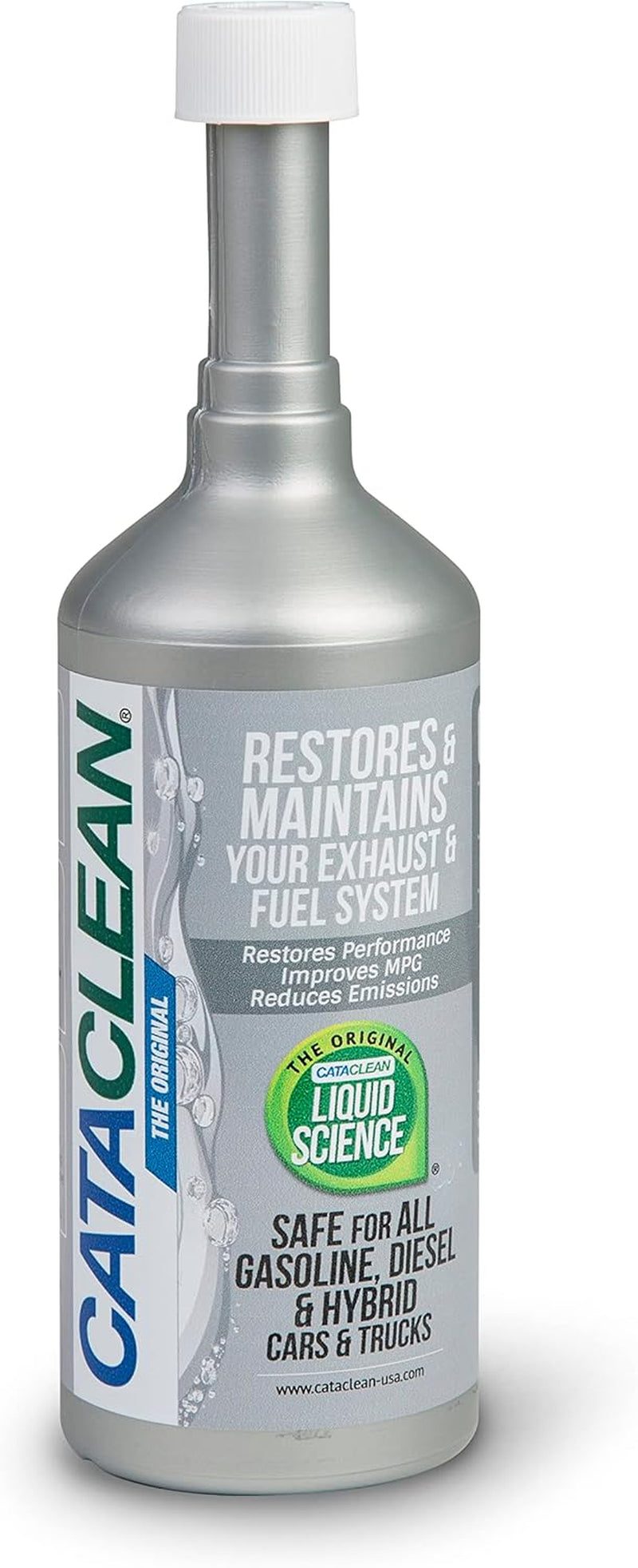 Fuel & Exhaust System Cleaner – Pass Emissions Tests – Clear Check Engine Lights – Restores Catalytic Converters, DPF Filters and Cleans Fuel Systems, 16Oz (120007)